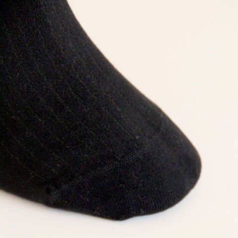 Bambu Dikişsiz Siyah Renkli Emojili Kadın Patik Çorabı