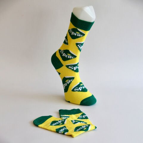 Sprite Logolu Unisex Soket Çorap Unisex Soket Çorap