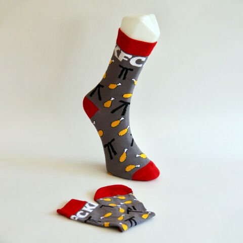 KFC Temalı Unisex Soket Çorap