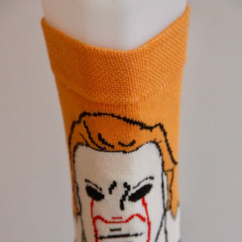 Chucky Desenli Unisex Soket Çorap