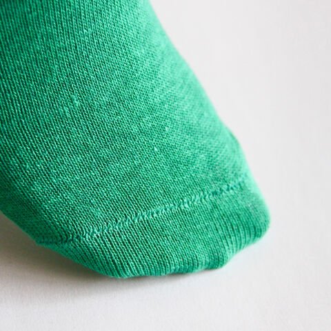 Yeşil Renkli Emojili Kadın Kısa Patik Çorap