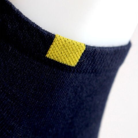 Erkek Bambu Dikişsiz Patik Çorap - Lacivert