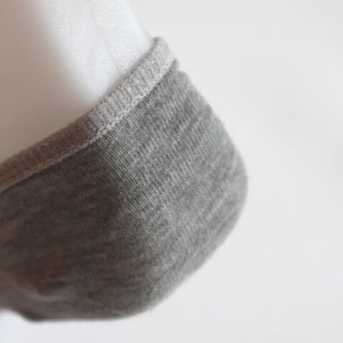 Kaymaz Silikonlu Bant Bambu Dikişsiz Erkek Babet Çorap - Gri