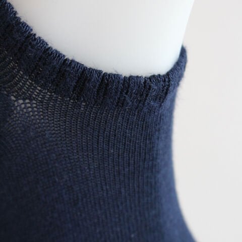 Bambu Dikişsiz Erkek Kısa Patik Çorap - Lacivert