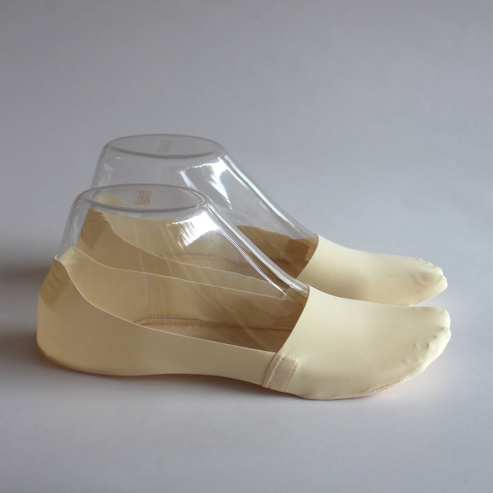 Silikonlu Babet Kadın Çorap Ten Rengi