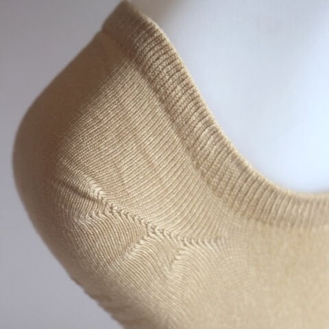 Ten Rengi Pamuklu Kadın Babet Çorap