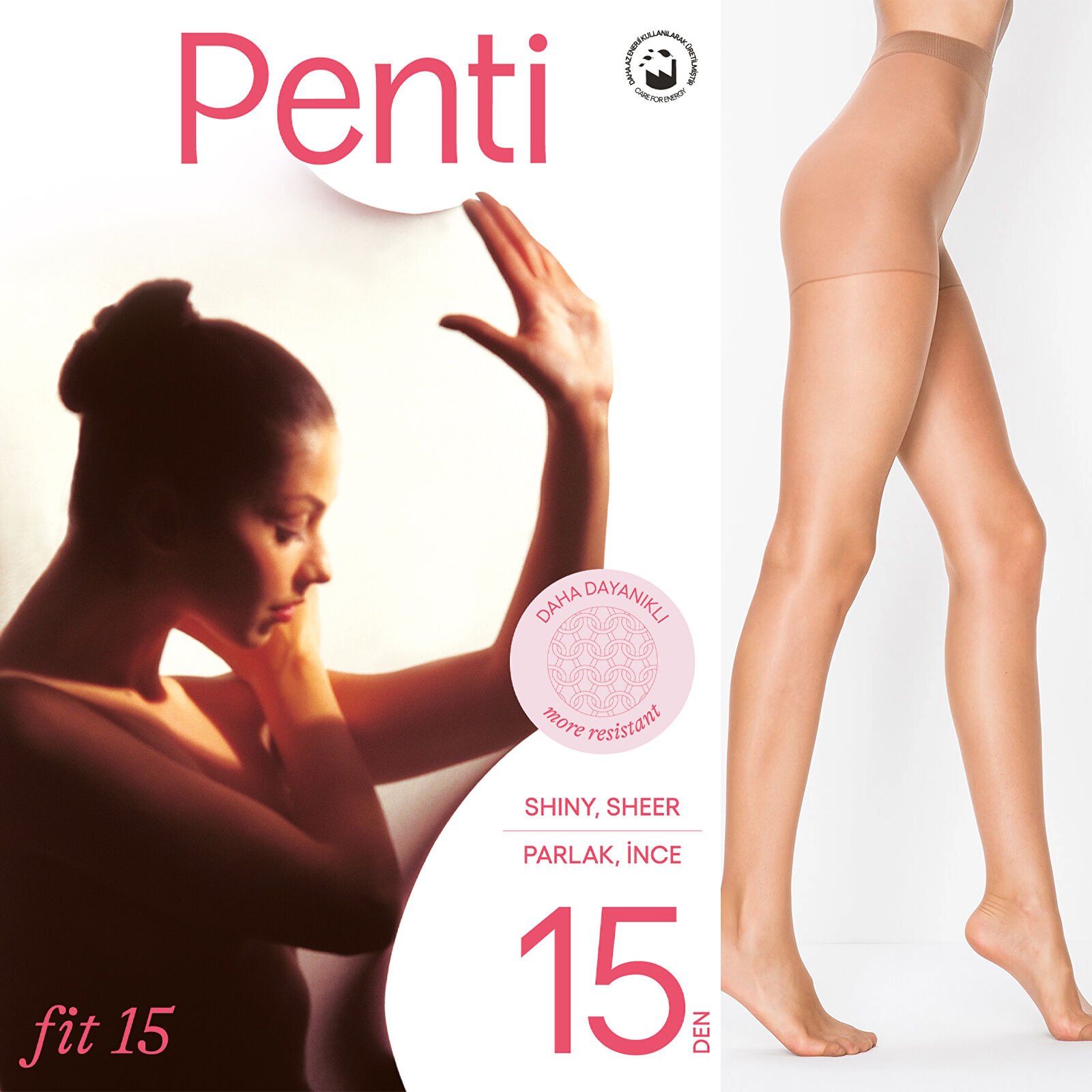 Penti Fit 15 Soğan Kabuğu Külotlu Çorap