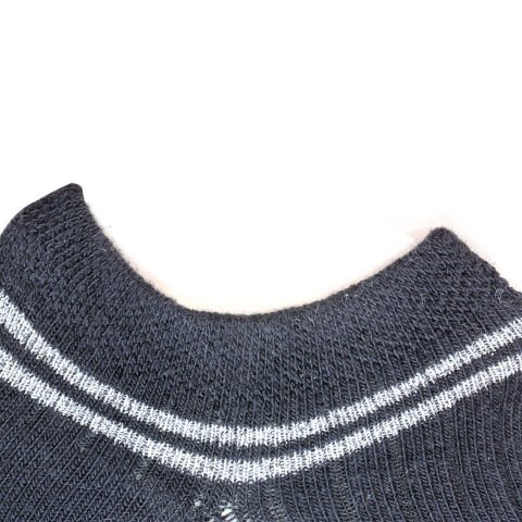 Erkek Çocuk Pamuklu Patik Çorap Siyah Renkli