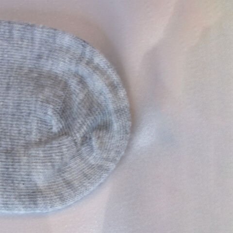 Erkek Çocuk Pamuklu Patik Çorap Gri Renkli