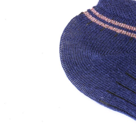 Erkek Çocuk Pamuklu Patik Çorap Lacivert Renkli