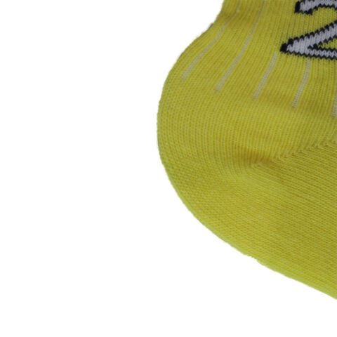 Erkek Çocuk Dikişsiz Pamuklu Patik Çorap Sarı Renkli
