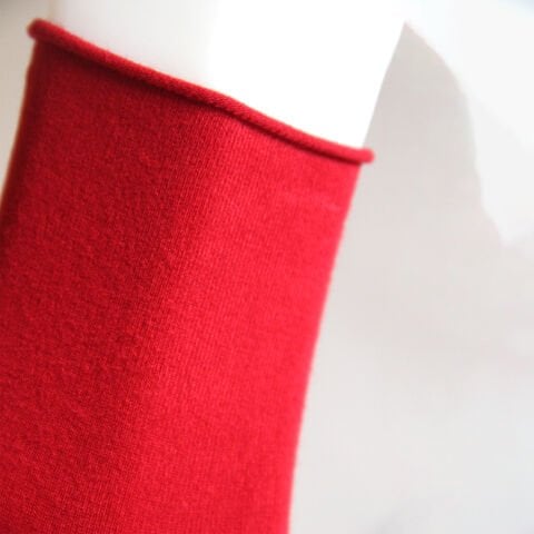 Dikişsiz Bambu Diyabet Kadın Patik Çorap – Kırmızı