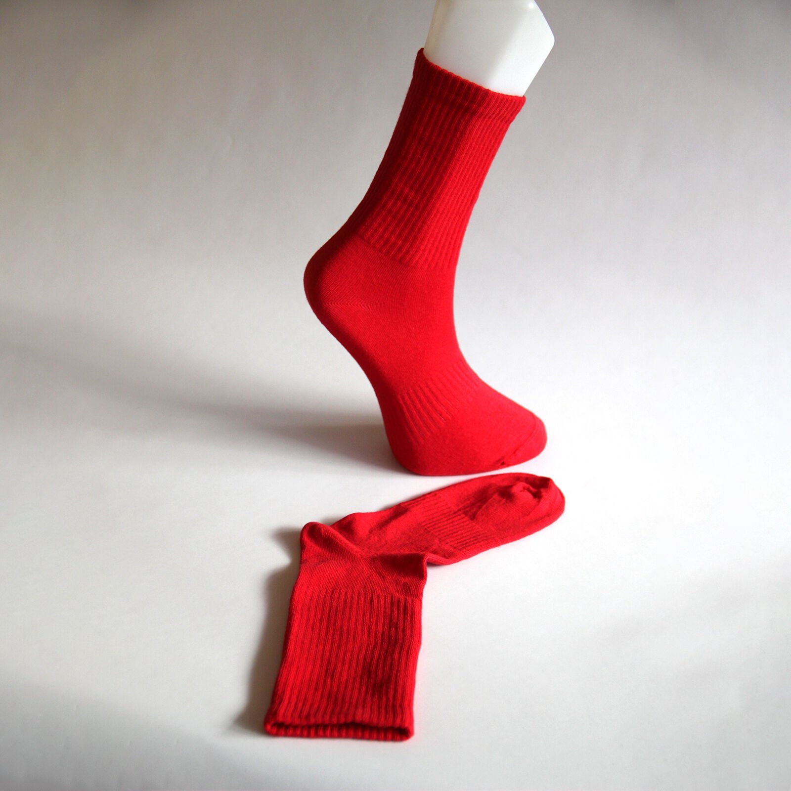 Unisex Spor Çorap – Kırmızı