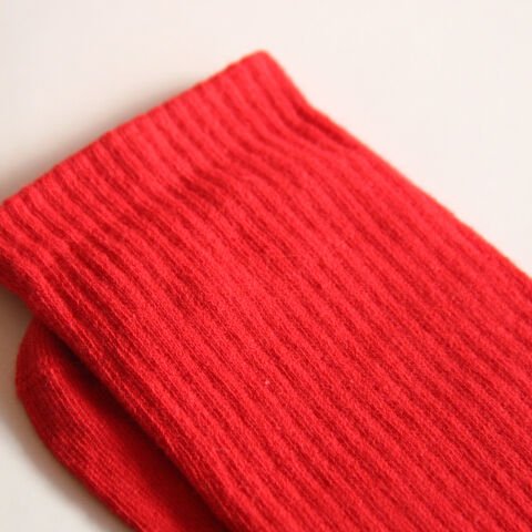 Unisex Spor Çorap – Kırmızı