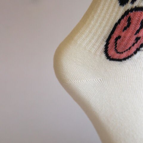 Self Love Club Yazılı Kadın Çorap – Krem