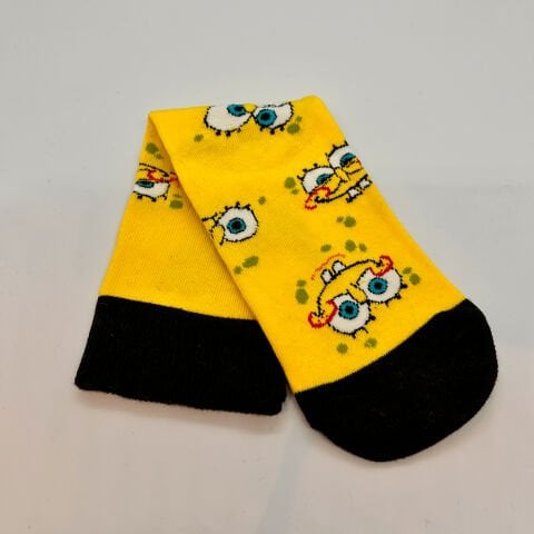 Süngerbob Desenli Unisex Çorap
