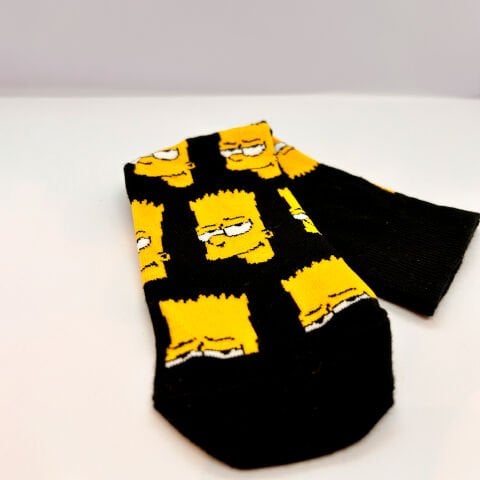 Bart Simpson Desenli Unisex Çorap