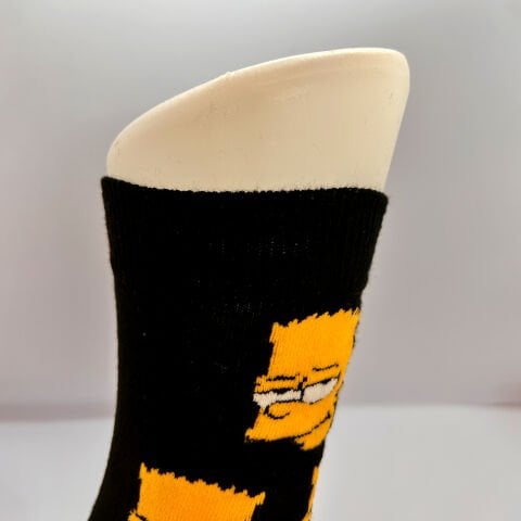 Bart Simpson Desenli Unisex Çorap