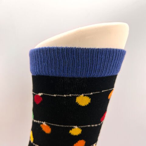 Köpüklü Bira Bardak Desenli Unisex Yılbaşı Çorabı