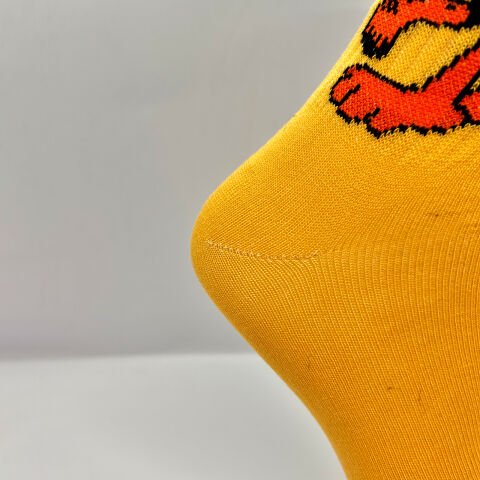 Garfield Karakterli Çorap – Sarı