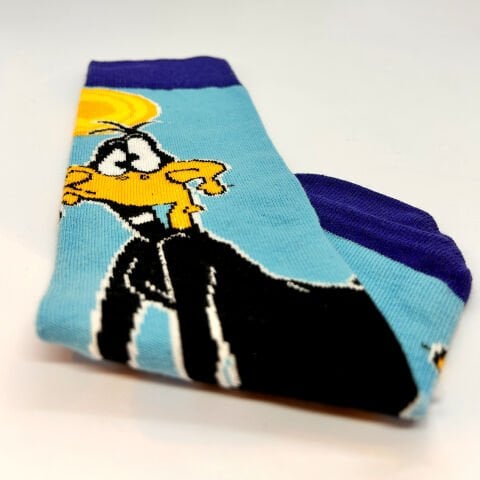 Daffy Duck Karakterli Çorap – Mavi