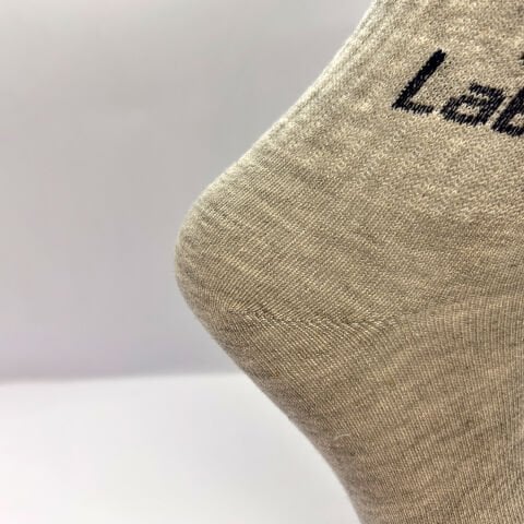 Labubu Karakterli Erkek Çocuk Çorabı – Gri