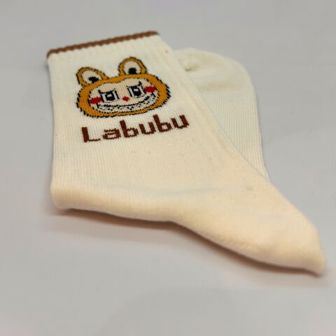 Karakterli Kız Çocuk Çorabı – Beyaz