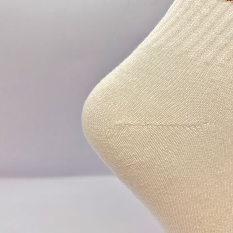 Labubu Karakterli Kız Çocuk Çorabı – Beyaz