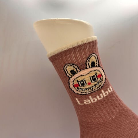 Karakterli Kız Çocuk Çorabı – Mor