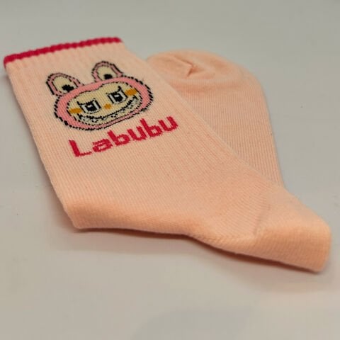 Karakterli Kız Çocuk Çorabı – Pembe