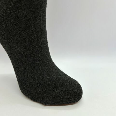 Erkek Dündar Bambu Dikişsiz Soket Çorap – Füme