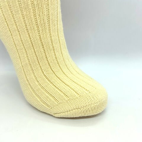 Lambswool Kadın Çorap – Krem