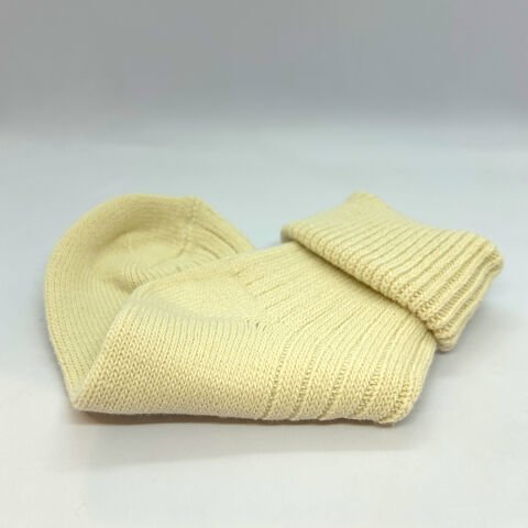 Lambswool Kadın Çorap – Krem