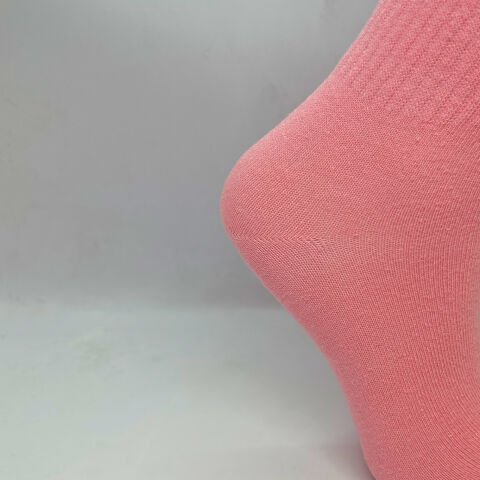 Çılgın Pörtlek Göz Desenli Unisex Pembe Dikişsiz Çorap