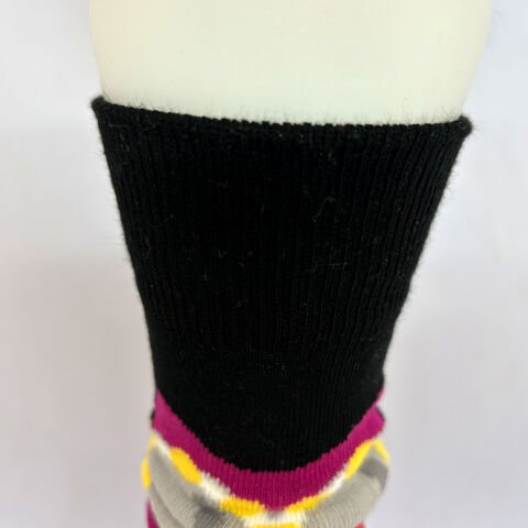 Kırmızı Dudak Desenli Çılgın Çorap