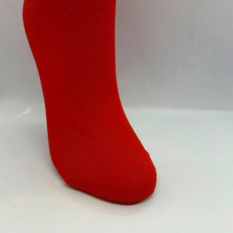 Halay Çeken Figürlü Unisex Kırmızı Dikişsiz Çılgın Çorap