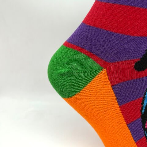 Mavi Dudak Karakterli Çılgın Çorap