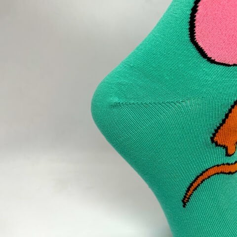 Jerry Karakterli Dikişsiz Unisex Çılgın Çorap