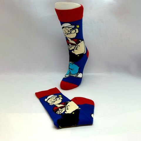 Temel Reis Karakterli Dikişsiz Unisex Çılgın Çorap