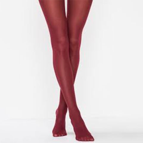 Kadın Bordo Kilotlu Çorap 40 Den