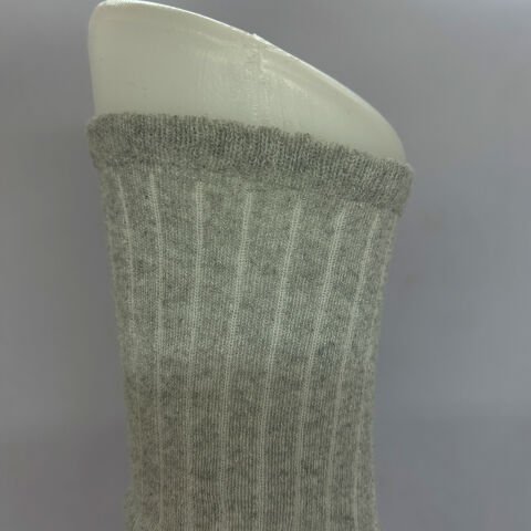 Dizaltı Unisex Çocuk Çorabı Gri / 10-12 Yaş