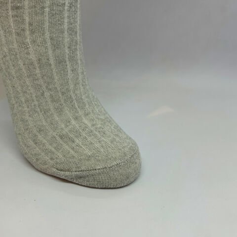 Dizaltı Unisex Çocuk Çorabı Gri / 10-12 Yaş