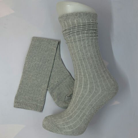 Dizaltı Unisex Çocuk Çorabı Gri / 10-12 Yaş