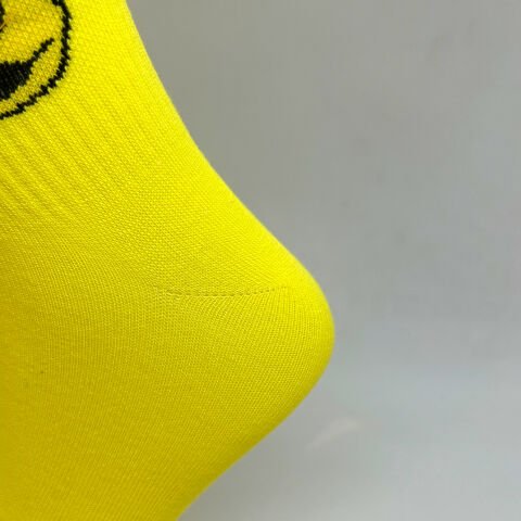 Elmo Karakterli Unisex Soket Çorap Sarı