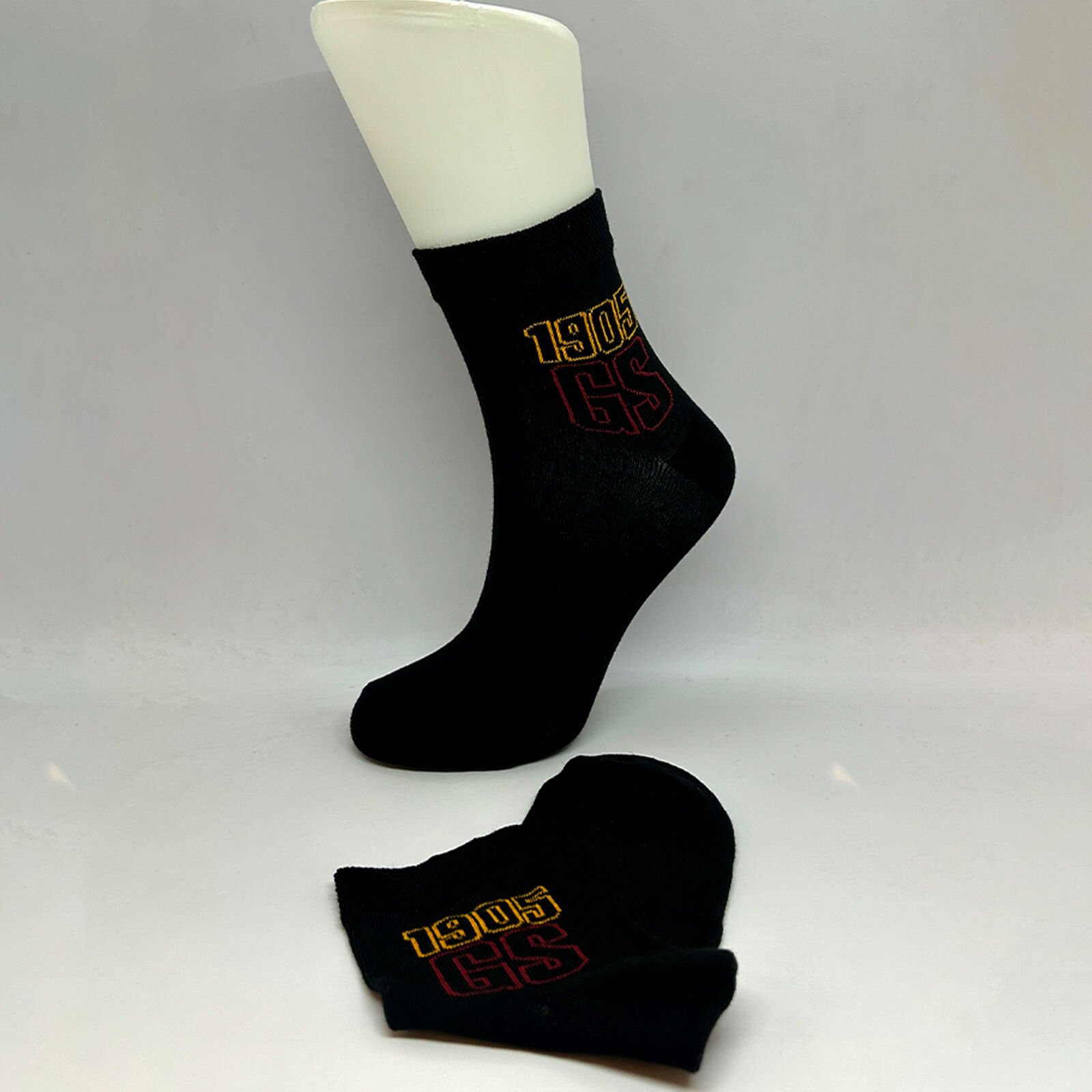 Takım Yazılı Uniseks Çorap GS Siyah