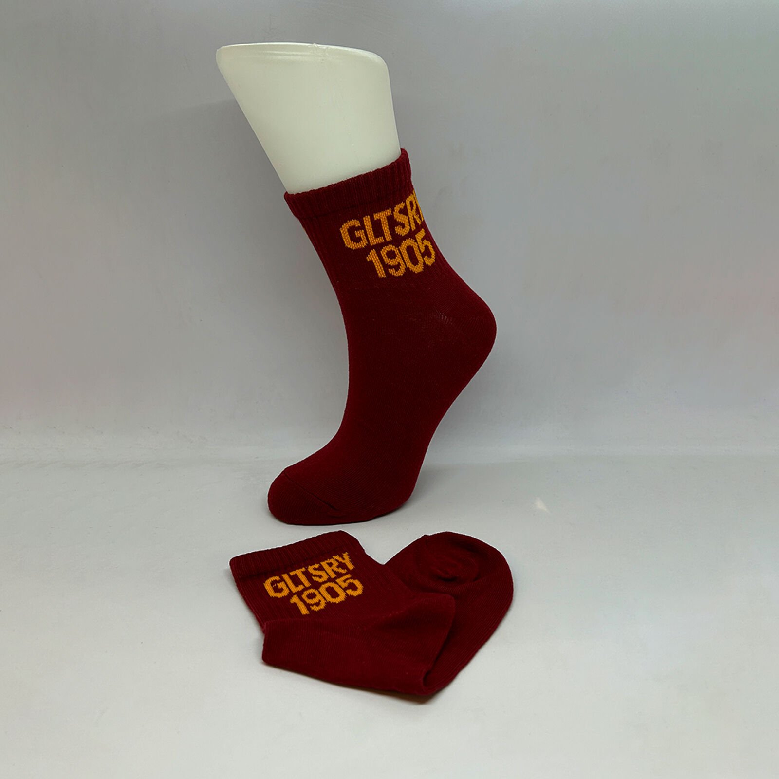 Takım Yazılı Uniseks Çorap GS Kırmızı