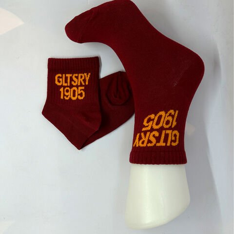 Takım Yazılı Uniseks Çorap GS Kırmızı